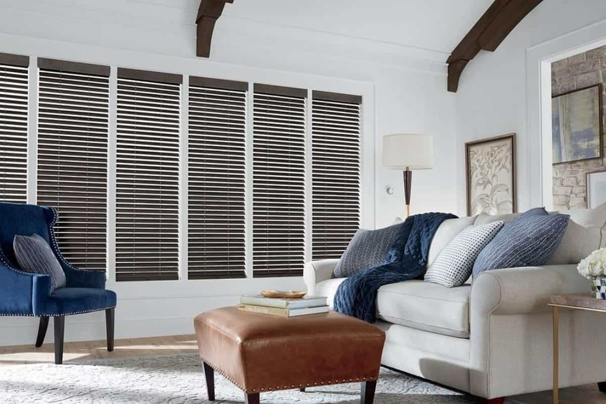 Hunter Douglas Parkland® Wood Blinds wooden blinds, blinds for windows near Johnson City, Tennessee (TN)