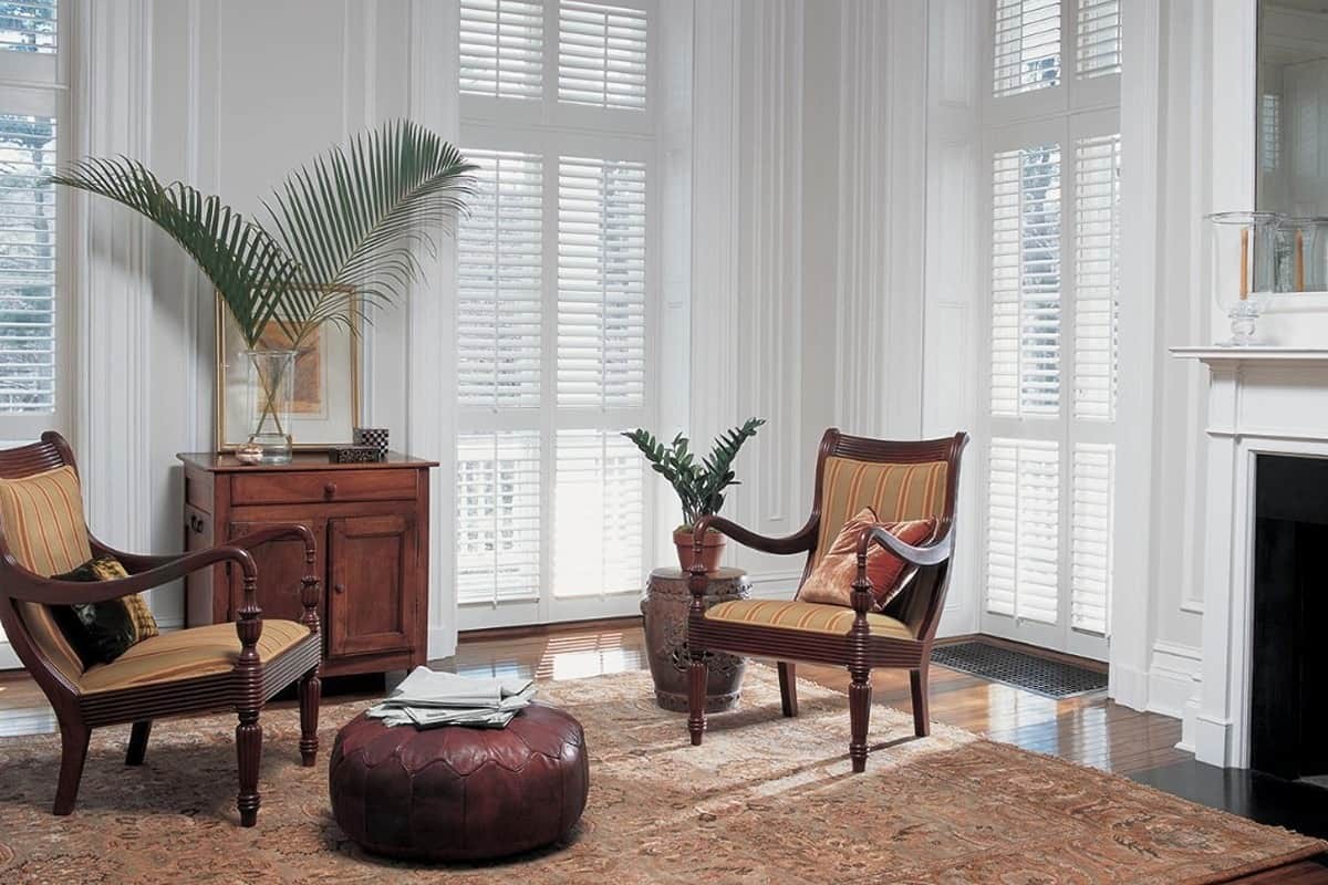 Hunter Douglas Heritance® Hardwood Shutters plantation shutters window shutters near Johnson City, Tennessee (TN)