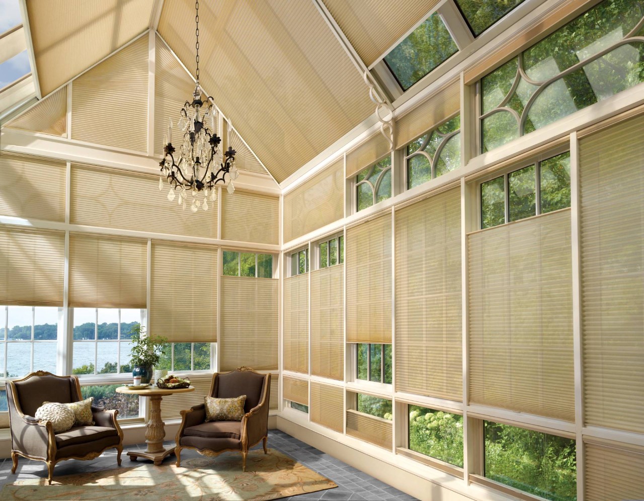 Best Window Treatments for Skylights, Hunter Douglas skylight shades near Johnson City, Tennessee (TN)